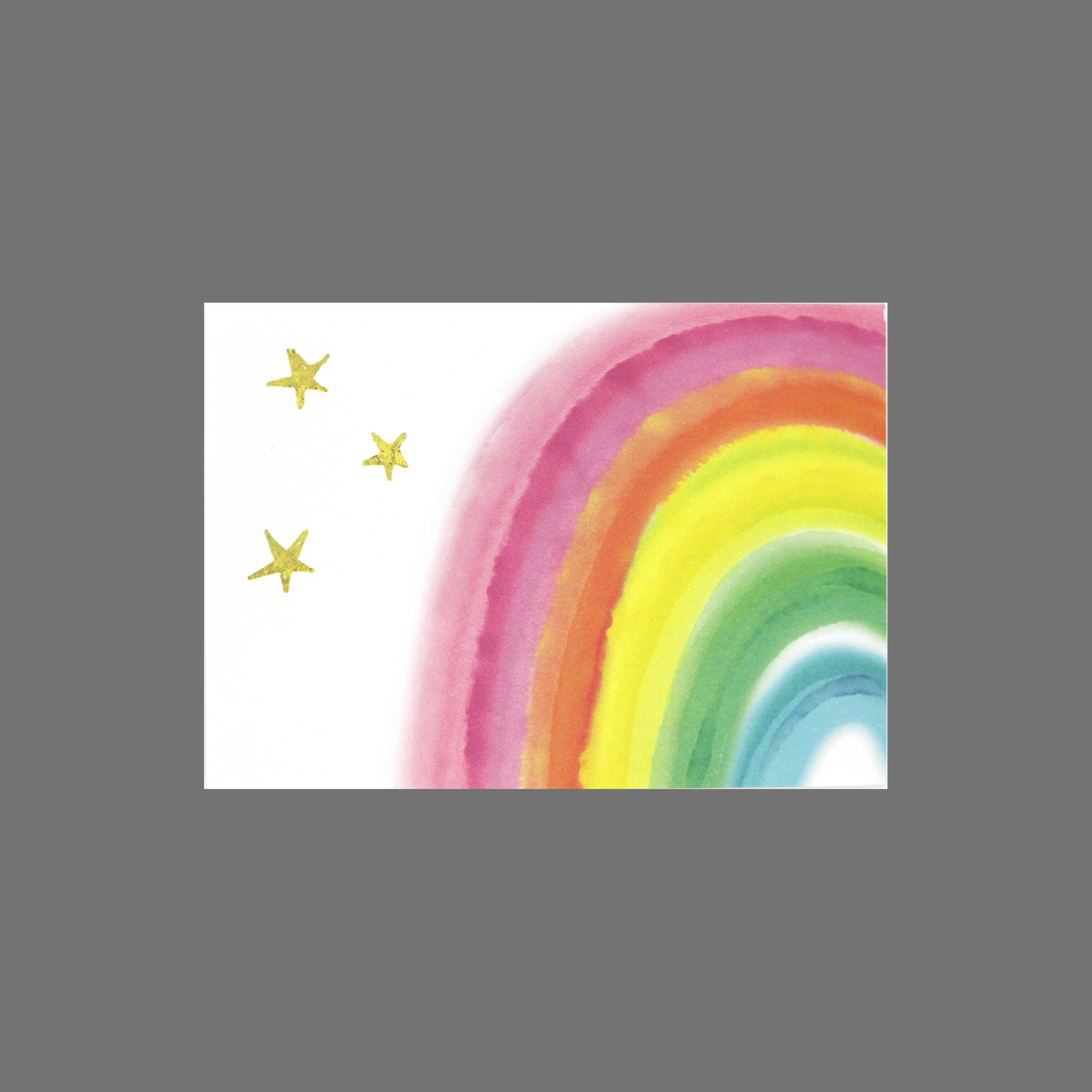Pack of 8 Stars and Rainbow (10083) JuLu Cards