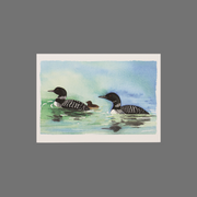 Pack of 8 - Loons in Water (10040)